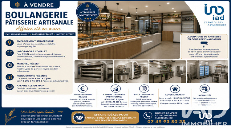 Ma-Cabane - Vente Boutique Savigny-sur-Orge, 140 m²