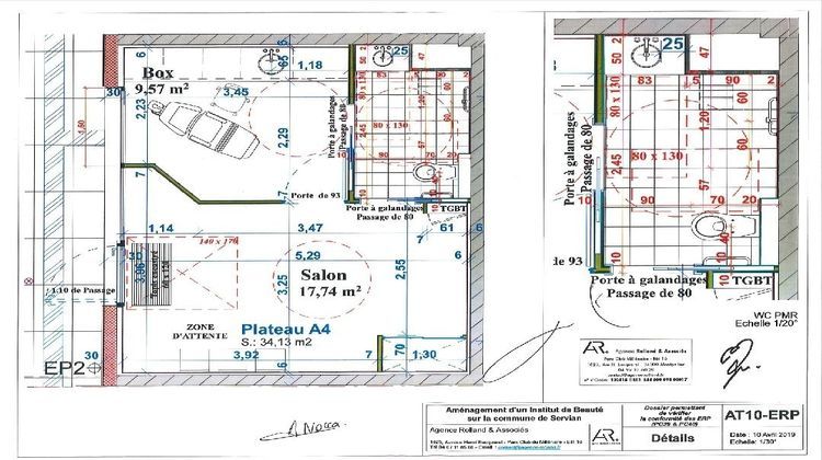 Ma-Cabane - Vente Boutique SERVIAN, 34 m²