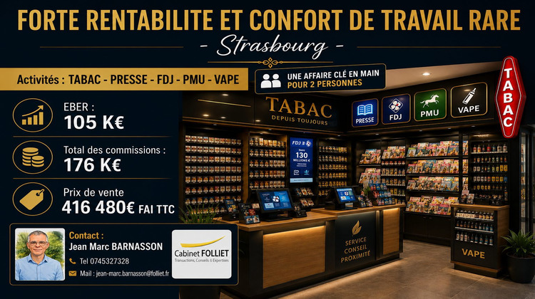 Ma-Cabane - Vente Boutique Strasbourg, 32 m²