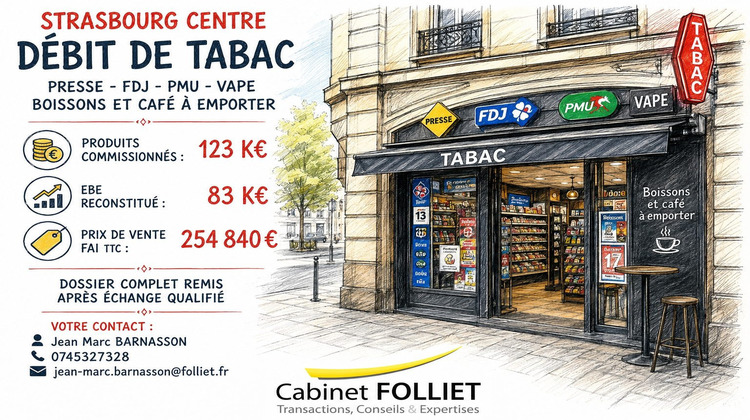 Ma-Cabane - Vente Boutique Strasbourg, 50 m²