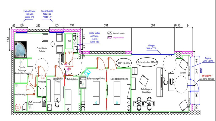 Ma-Cabane - Vente Boutique Tarbes, 113 m²