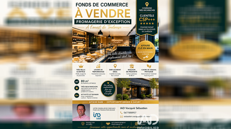 Ma-Cabane - Vente Boutique Toulouse, 82 m²