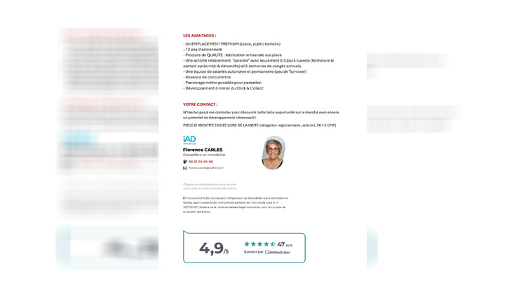 Ma-Cabane - Vente Boutique Toulouse, 160 m²