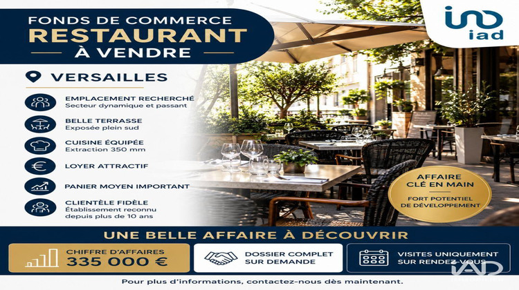 Ma-Cabane - Vente Boutique Versailles, 45 m²