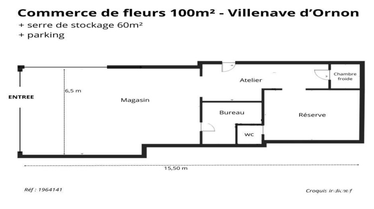 Ma-Cabane - Vente Boutique Villenave-d'Ornon, 100 m²