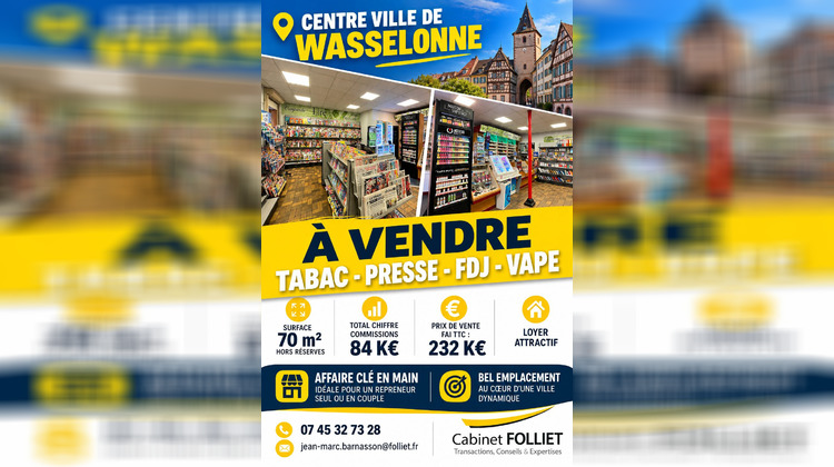 Ma-Cabane - Vente Boutique Wasselonne, 130 m²