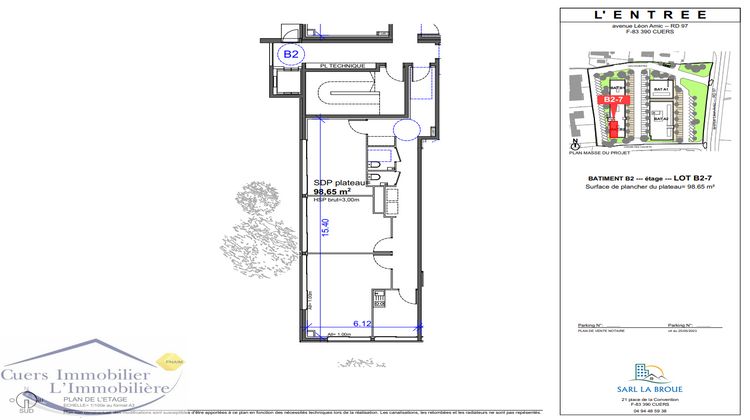 Ma-Cabane - Vente Divers Cuers, 98 m²