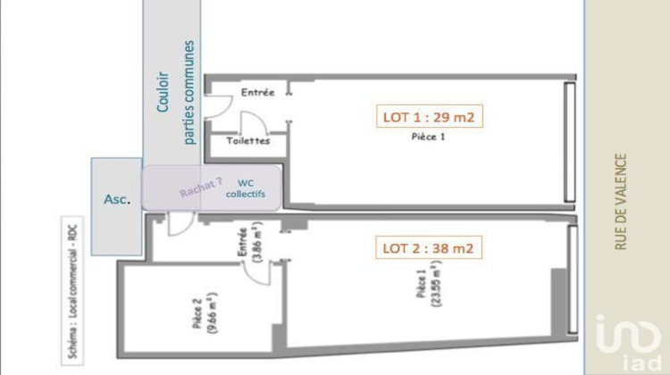 Ma-Cabane - Vente Divers Paris 05, 66 m²