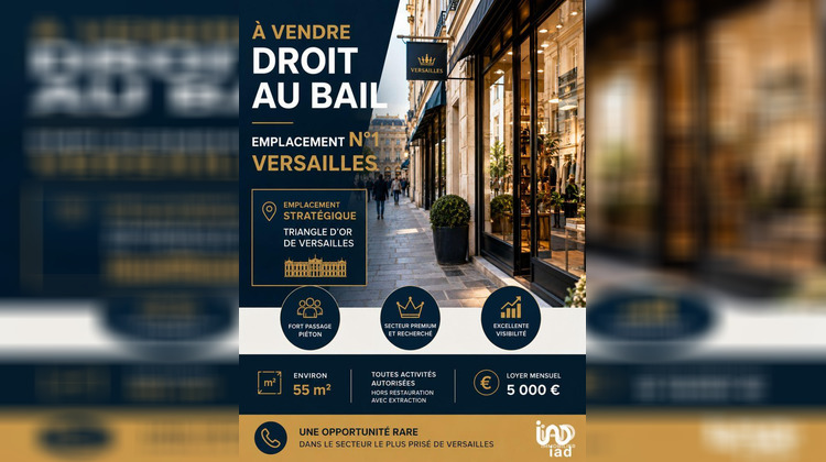 Ma-Cabane - Vente Divers Versailles, 55 m²