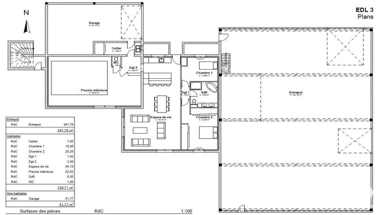 Ma-Cabane - Vente Divers Villeneuve-Lès-Bouloc, 800 m²