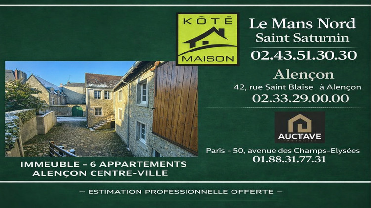 Ma-Cabane - Vente Immeuble ALENCON, 235 m²