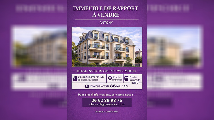 Ma-Cabane - Vente Immeuble ANTONY, 266 m²