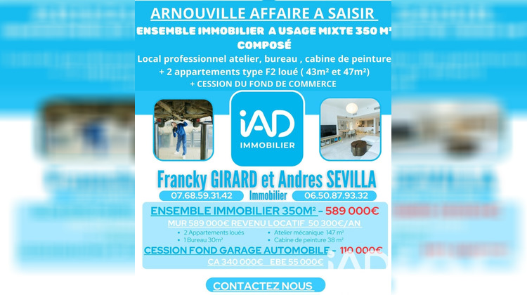 Ma-Cabane - Vente Immeuble Arnouville, 318 m²