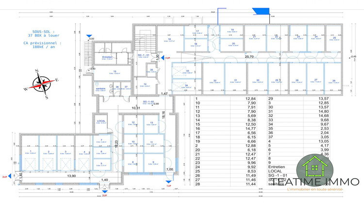 Ma-Cabane - Vente Immeuble Audierne, 1185 m²