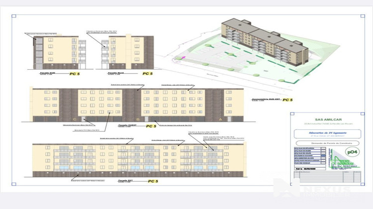 Ma-Cabane - Vente Immeuble Bernay, 4797 m²
