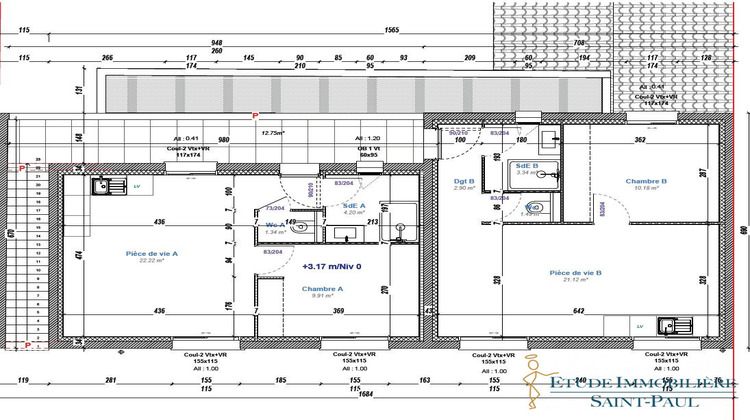 Ma-Cabane - Vente Immeuble Béziers, 180 m²