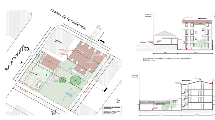 Ma-Cabane - Vente Immeuble BOBIGNY, 594 m²