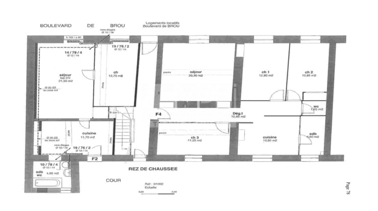 Ma-Cabane - Vente Immeuble Bourg-en-Bresse, 407 m²