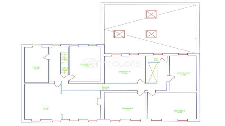 Ma-Cabane - Vente Immeuble Bully-les-Mines, 733 m²