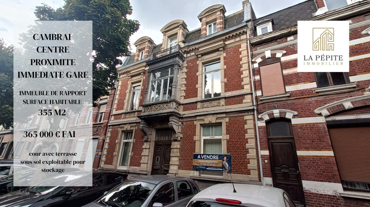 Ma-Cabane - Vente Immeuble Cambrai, 355 m²