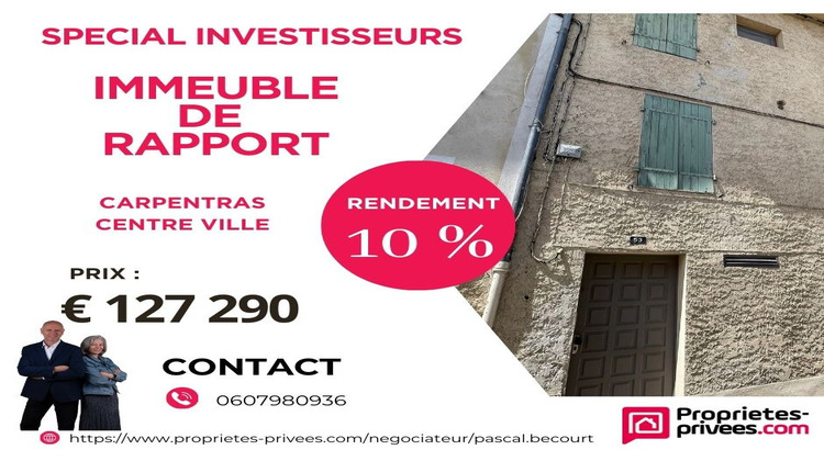 Ma-Cabane - Vente Immeuble CARPENTRAS, 88 m²