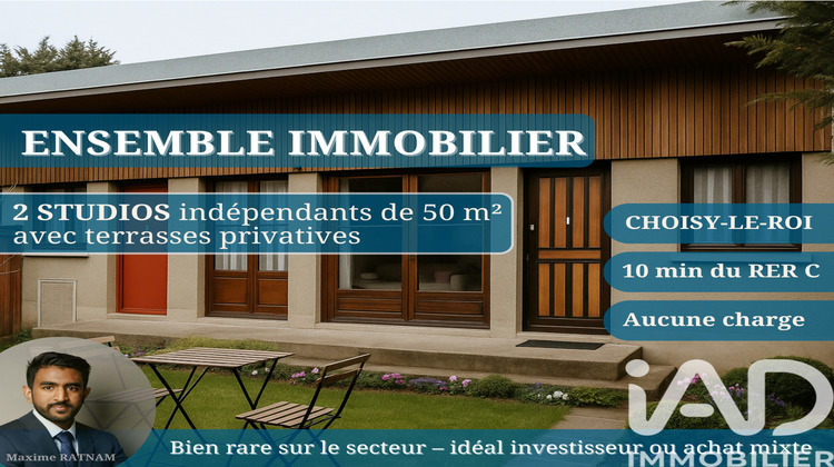 Ma-Cabane - Vente Immeuble Choisy-le-Roi, 50 m²