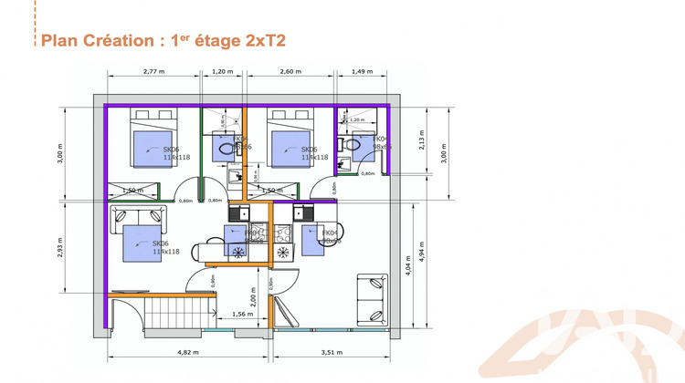 Ma-Cabane - Vente Immeuble Cholet, 116 m²