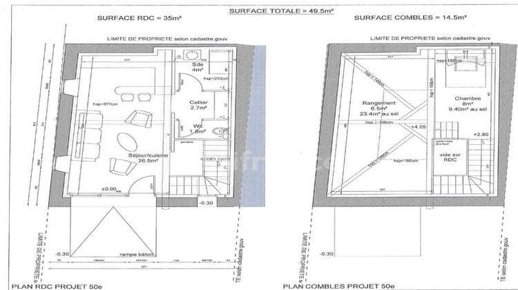 Ma-Cabane - Vente Immeuble COURVILLE SUR EURE, 45 m²