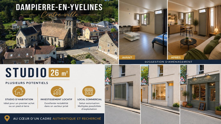Ma-Cabane - Vente Immeuble Dampierre-en-Yvelines, 68 m²