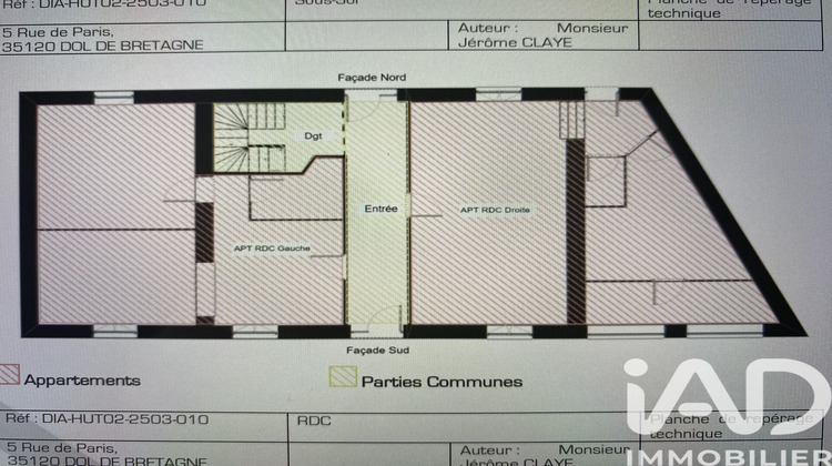 Ma-Cabane - Vente Immeuble Dol-de-Bretagne, 252 m²
