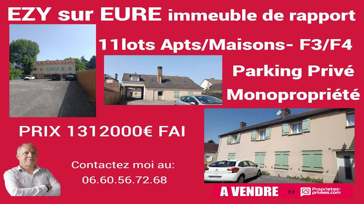 Ma-Cabane - Vente Immeuble EZY SUR EURE, 830 m²