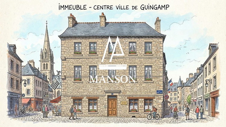 Ma-Cabane - Vente Immeuble Guingamp, 190 m²