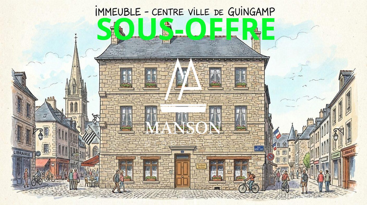 Ma-Cabane - Vente Immeuble Guingamp, 190 m²