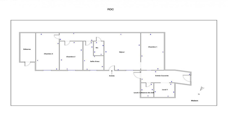 Ma-Cabane - Vente Immeuble LA TREMBLADE, 200 m²