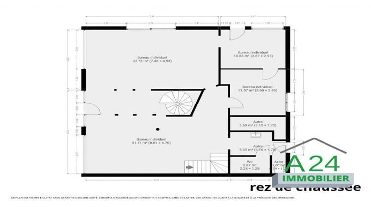 Ma-Cabane - Vente Immeuble Le Buisson-de-Cadouin, 277 m²