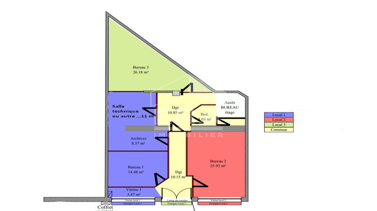 Ma-Cabane - Vente Immeuble LES ABRETS, 122 m²