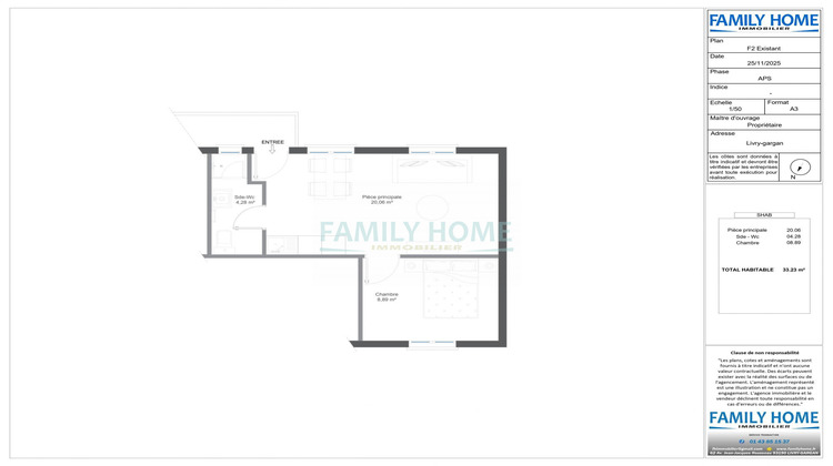 Ma-Cabane - Vente Immeuble Livry-Gargan, 125 m²