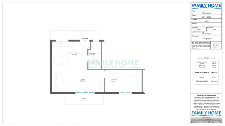 Ma-Cabane - Vente Immeuble Livry-Gargan, 125 m²