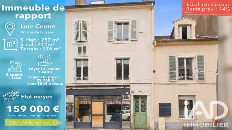 Ma-Cabane - Vente Immeuble Lure, 411 m²