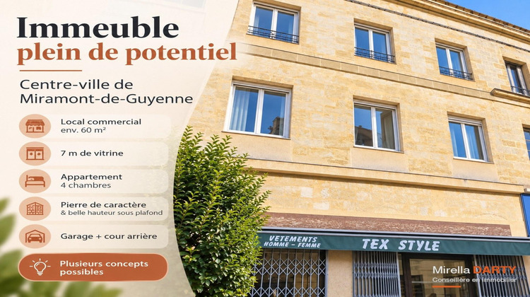 Ma-Cabane - Vente Immeuble Miramont-de-Guyenne, 203 m²