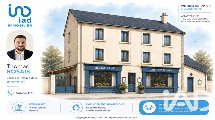 Ma-Cabane - Vente Immeuble Montauban-de-Bretagne, 547 m²