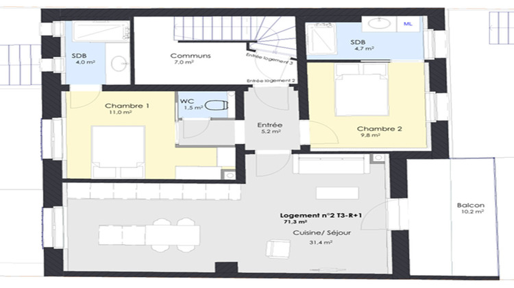 Ma-Cabane - Vente Immeuble MOULINS-LES-METZ, 210 m²