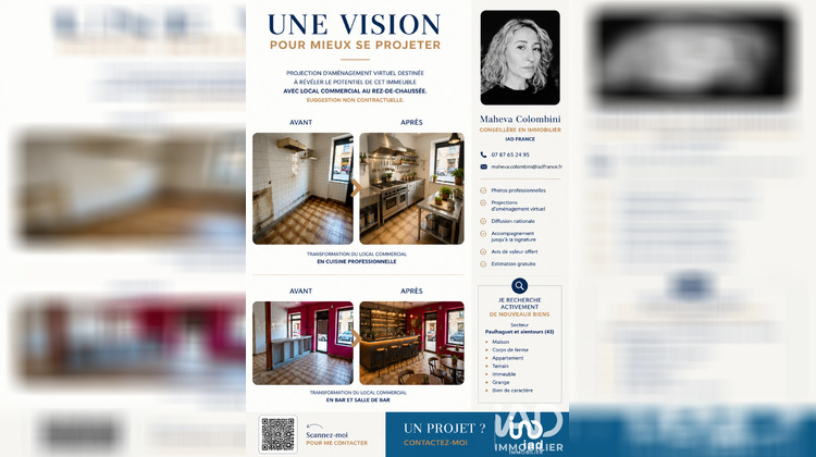 Ma-Cabane - Vente Immeuble Paulhaguet, 150 m²