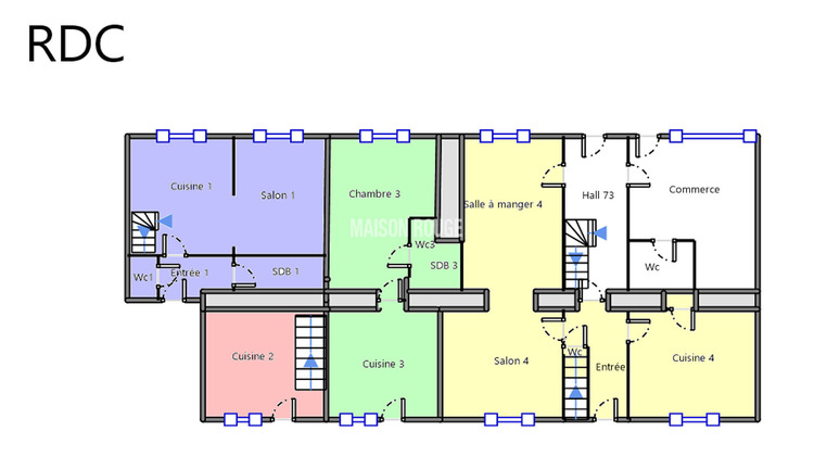 Ma-Cabane - Vente Immeuble PERROS-GUIREC, 318 m²