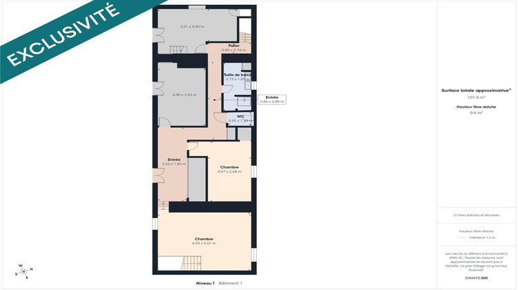 Ma-Cabane - Vente Immeuble Pithiviers, 715 m²
