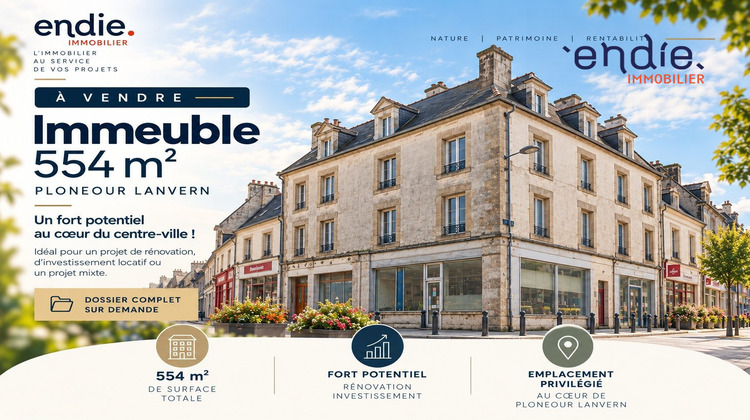 Ma-Cabane - Vente Immeuble Plonéour-Lanvern, 554 m²
