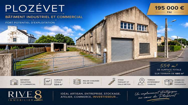 Ma-Cabane - Vente Immeuble PLOZEVET, 554 m²