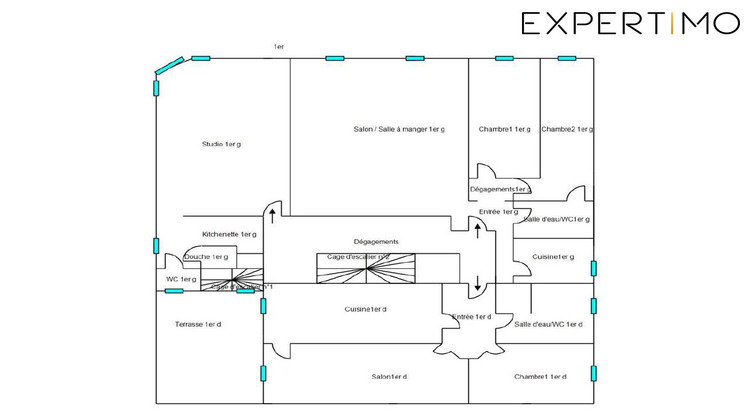 Ma-Cabane - Vente Immeuble Saint-Éloy-les-Mines, 872 m²