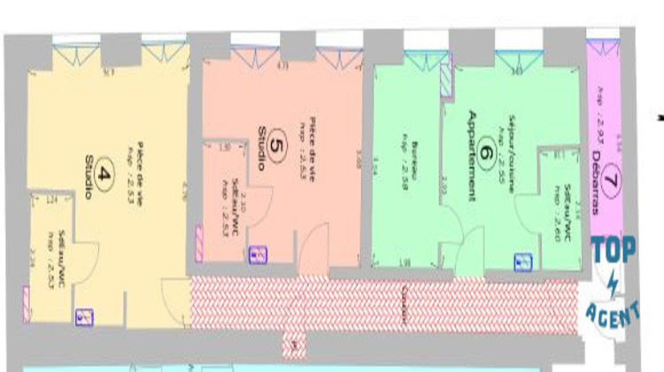 Ma-Cabane - Vente Immeuble Saint-Étienne, 142 m²
