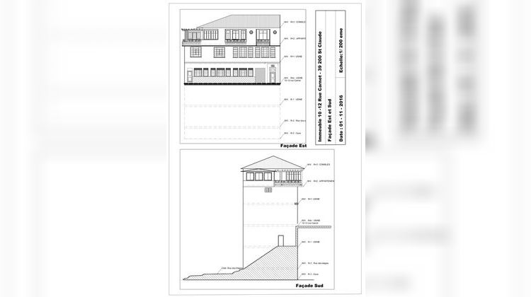 Ma-Cabane - Vente Immeuble SAINT CLAUDE, 147 m²